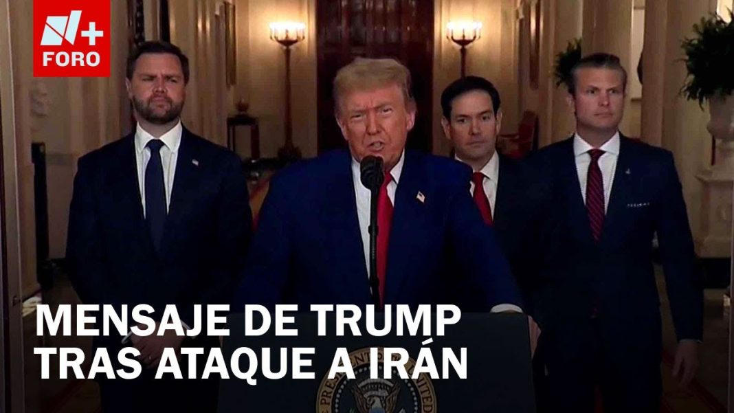 Donald Trump: “Las principales instalaciones de enriquecimiento nuclear de Irán han sido total y completamente destruidas