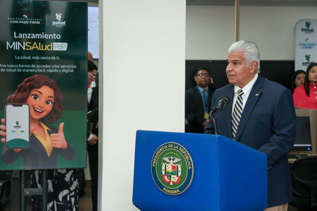 Mulino lanza plataformas para transformación y modernización digital del sistema de salud panameño